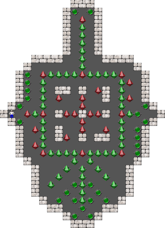Сокобан Attrition 4 уровень 10